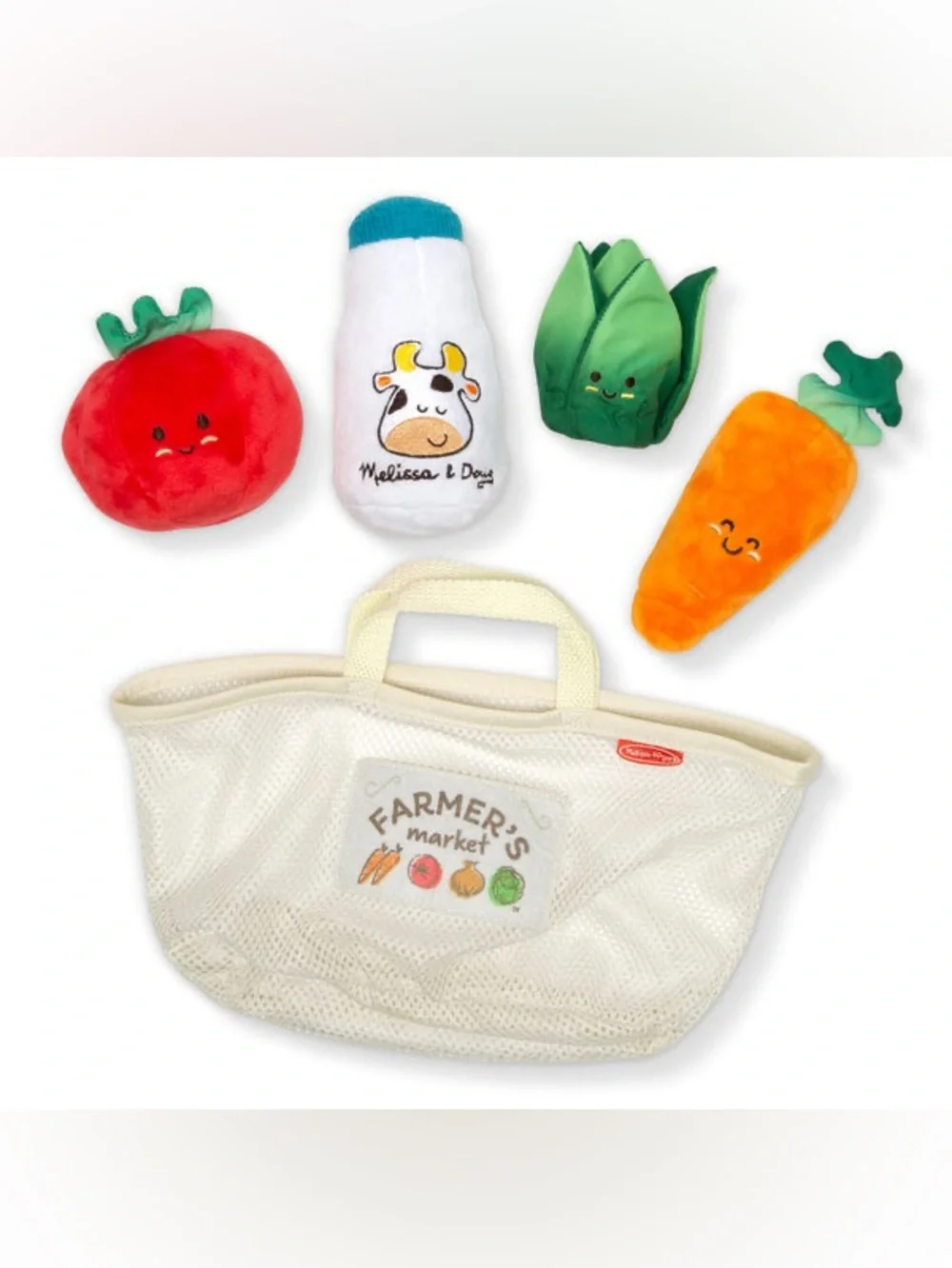 Melissa & Doug Market Basket Fill & Spill set - Picture 2 of 3